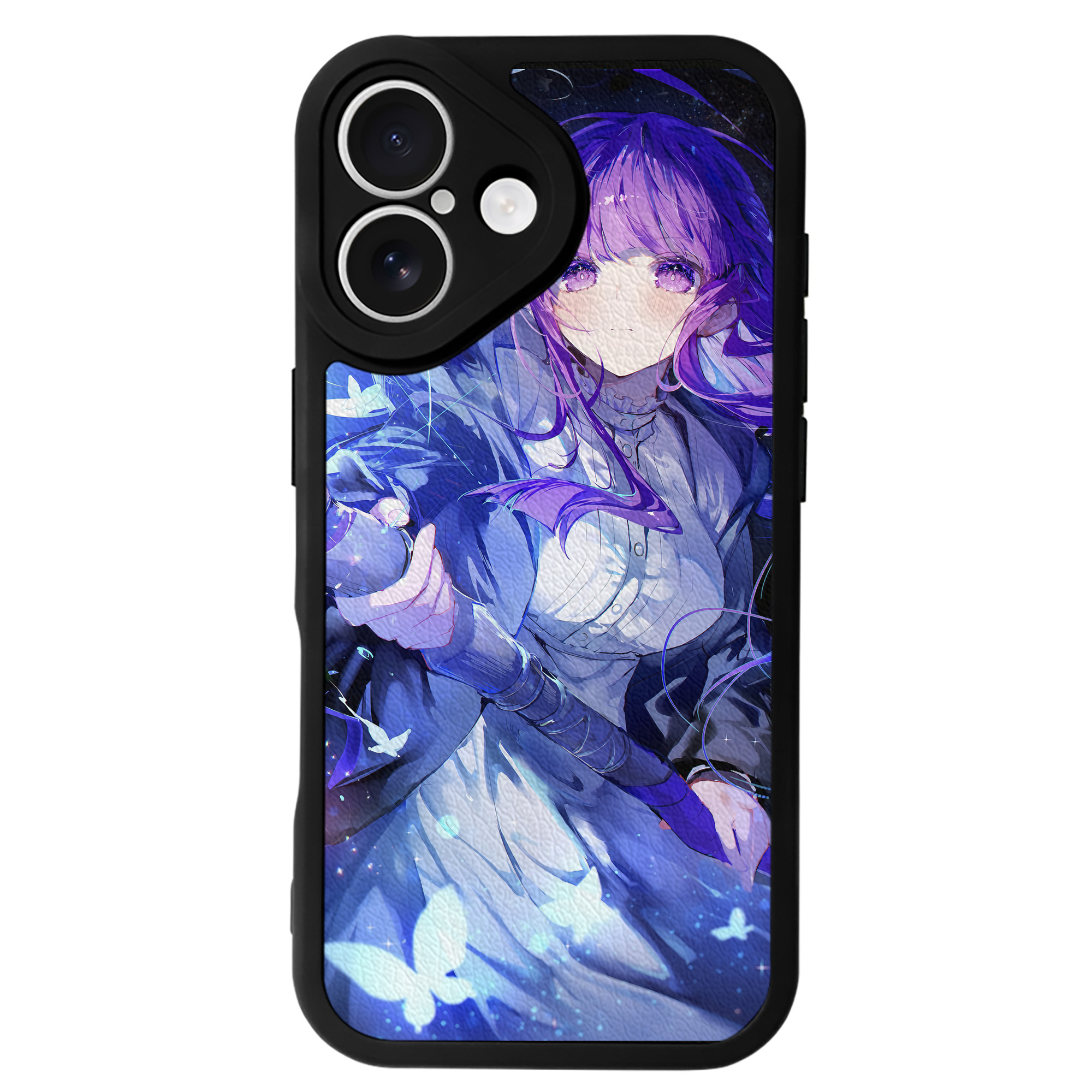 （画像用） 葬送のフリーレン Frieren 【iPhone 16シリーズ対応】シリコンスマホケース（レザー調） 材質：シリコン